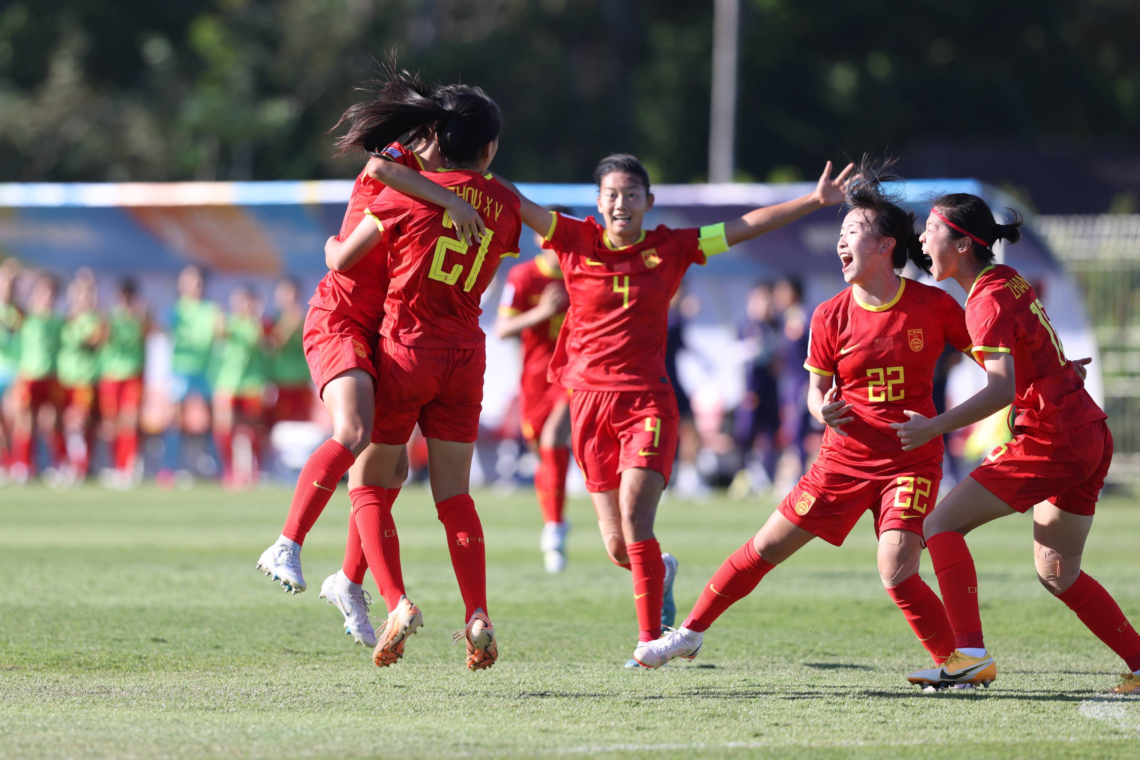女足国家队集训备战，依然坚守梦想